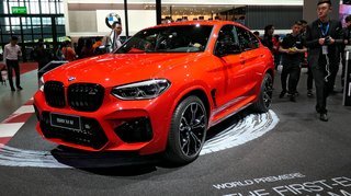 BMW X4 M (og X3 M) havde verdenspremiere i Kina.