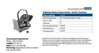Babystyle Oyster Carapace Infant + Duofix i-Size Base