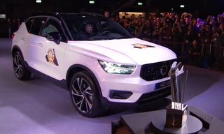 Volvo XC40 blev en overbevisende vider af Car of the Year 2018. Det er første gang, Volvo har vundet.