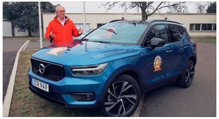 Søren W. Rasmussen og Volvo XC40.