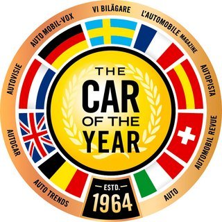 Logo for Car of the Year.