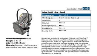 Cybex Cloud Z i-Size + Base Z