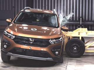 Crashtest af Dacia Sandero