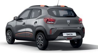 Dacia Spring i den 'civile' udgave, som kommer på markedet i efteråret 2021.