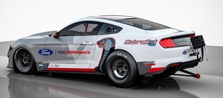 Mustang Cobra Jet 1400 er en klassisk dragster - blot eldrevet.