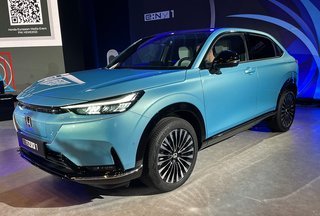 Honda e:Ny1 forfra.