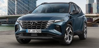 Hyundai Tucson stammer fra 2004. Fjerde generation her kommer i løbet af 2021.