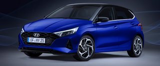 Den næste Hyundai i20s design er 'inspireret' af Hyundais nye designsprog ’Sensuous Sportiness’, som er med til at give bilen et markant design.