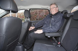 Nissan Note bagsæde