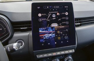 Renault Clio skærm