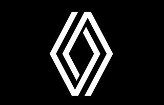 Renaults nye logo kan også fremtræde mere klassisk i sort eller hvid.