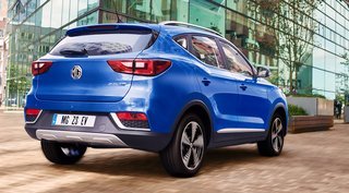 MG ZS er en mellemstor SUV, men må ikke trække en påhængsvogn.