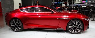 MG begyndte som sportsvogne, men i Kina-tiden er det ændret til mest SUV-modeller. Denne sportssedan, stadig et koncept, peger på en mere dynamisk fremtid.