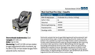 Maxi-Cosi Pearl Pro i-Size + 3 wayFix