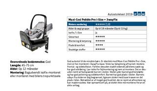 Maxi-Cosi Pebble pro i-Size + 3wayFix