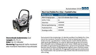 Maxi-Cosi Pebble Pro i-Size + FamilyFix One