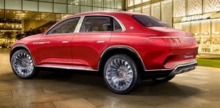 Konceptbilen med det lange navn Vision Mercedes-Maybach Ultimate Luxury.