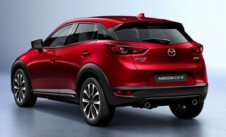 Mazda CX-3 bagfra.