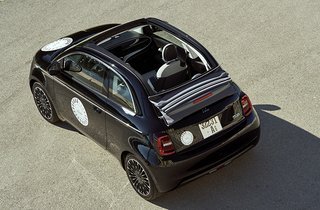 Fiat 500 set oppefra