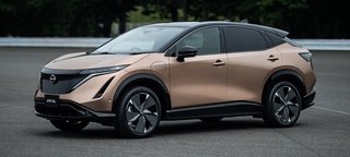 Nissan Ariya er en slags elektrisk Qashqai, men er noget større og væsentlig mere rummelig.