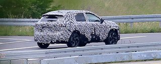 Nissan Qashqai som forklædt prototype.