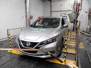 Der er fem Green NCAP-stjerner til af Nissan Leaf