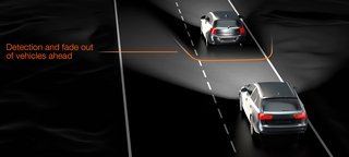 De nye LED-lygter kan 'afmaske' særdeles præcist rundt om andre trafikanter.