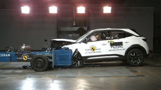 Crashtest af Opel Mokka