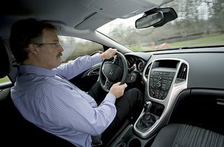 Opel Astra kabine