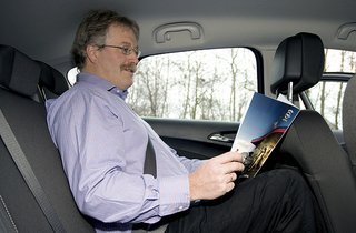 Opel Astra bagsæde