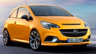 Opel Corsa GSi forfra.