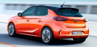 Opel Corsa-e er en ny 100% elbil fra den nye PSA-koncern, der har overtaget Opel. Bilen kan køre op til 330 km på en opladning.