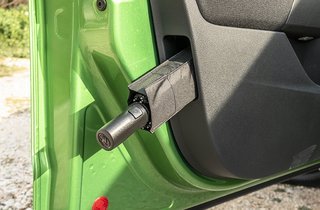 Skoda Scala har paraplyholder