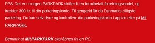 FDM kritiserer ParkParks kommunikation om sin nye forretningsmodel. 