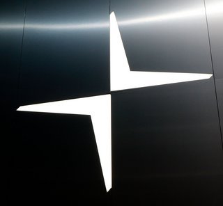 Polestars logo.