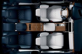 Range Rover SV Coupe kabine ovenfra