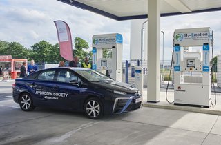 Toyota Mirai tanker brint.