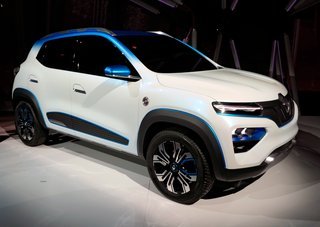 Konceptbilen Renault K-ZE blev vist i 2019. I 2021 kommer den til salg som Dacia.