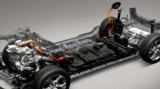 Mazda vil kombinere flere motortyper de kommende år. En rotationsmotor er her kombineret med opladningsmulighed fra nettet.