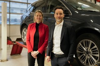 Stina Glaving og Johan Brammer