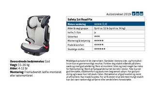 Safety 1 st Road Fix