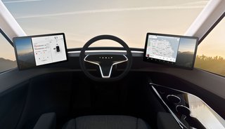 Tesla Semi førerplads.