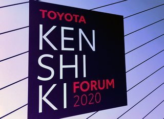 Kenshiki er navnet på et stort 'fremtids-seminar', som Toyota nu er begyndt på. Det første fandt sted i Amsterdam 14. januar.