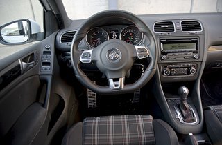 VW Golf GTI med specielt betræk