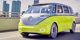 ID.Buzz er en konceptbil, men en model, der ligner, kommer i 2022. Også den bliver elektrisk.