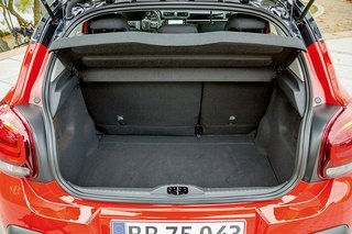 Citroën C3 bagagerum