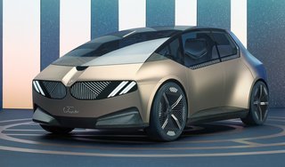 BMW i Vision Circular skal ikke i produktion, men viser BMWs høje ambitioner om langt mere genanvendelse. 