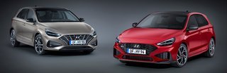 Hyundai i30 i den almindelige og i den sportslige N-version.