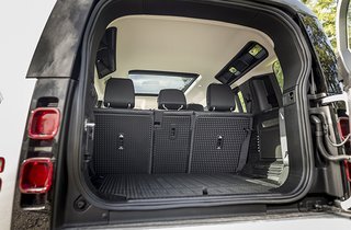 Land Rover Defender bagagerum