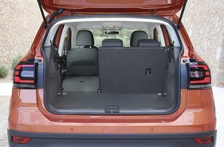 Fleksibelt bagagerum i VW T-Cross